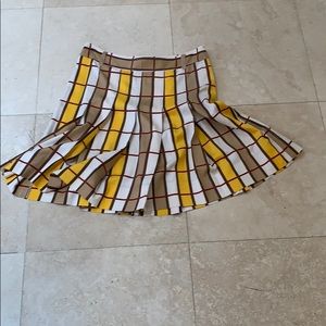 Marc Jacobs  Silk Box Pleat Skirt. 4